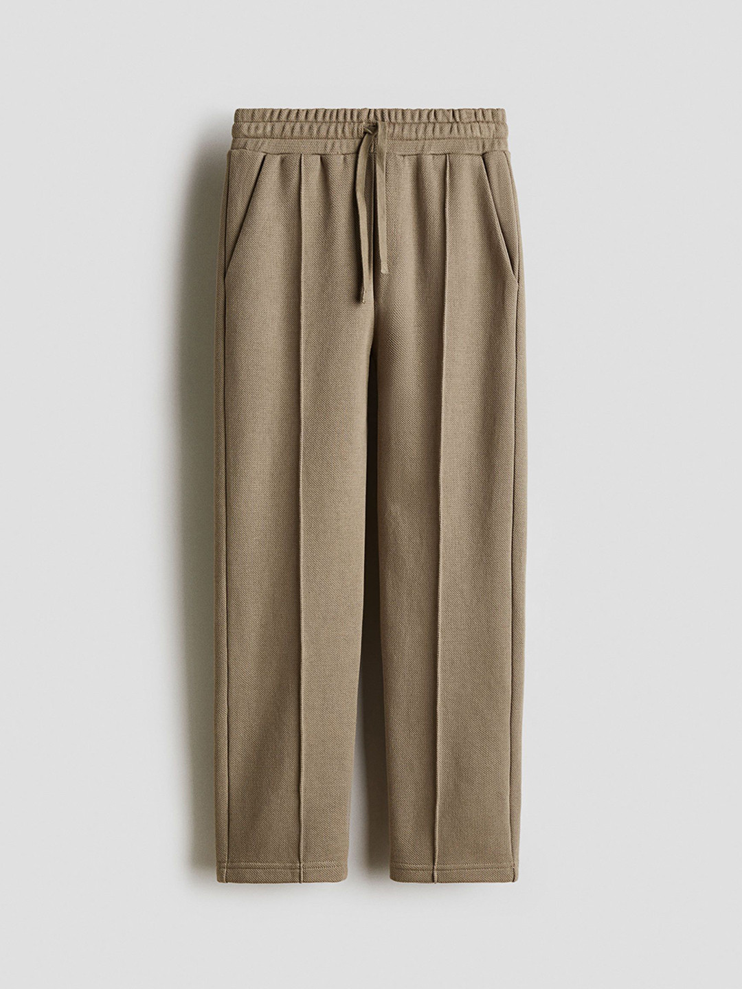 H&M Boys Tapered Piqu Trousers