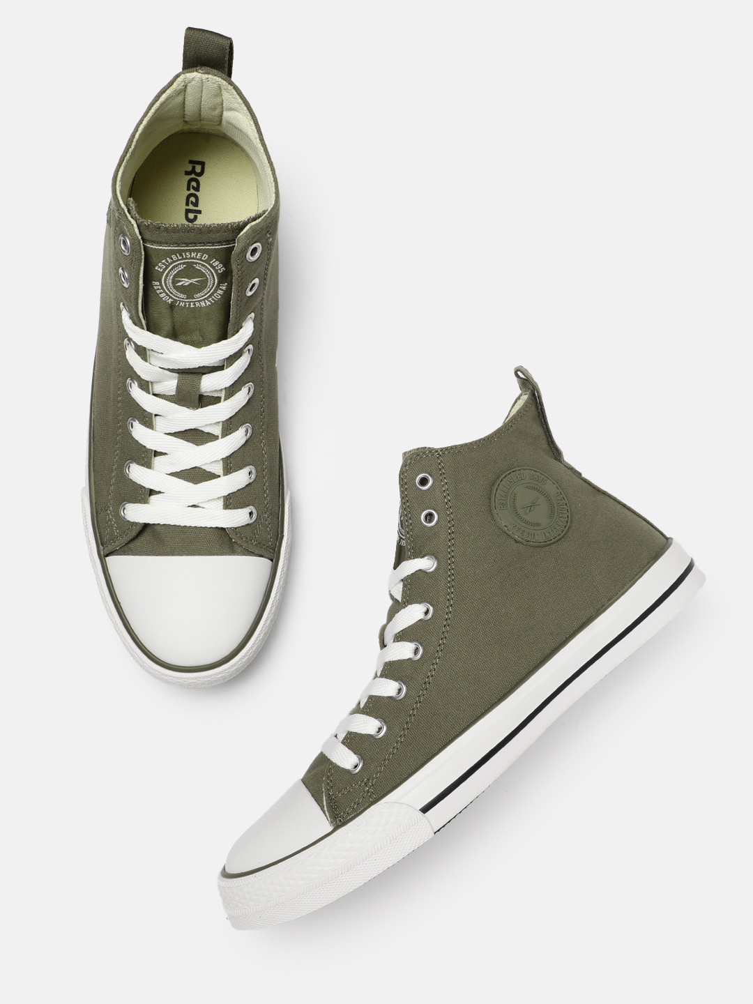 Reebok Men Cots Bee Mid-Top Sneakers