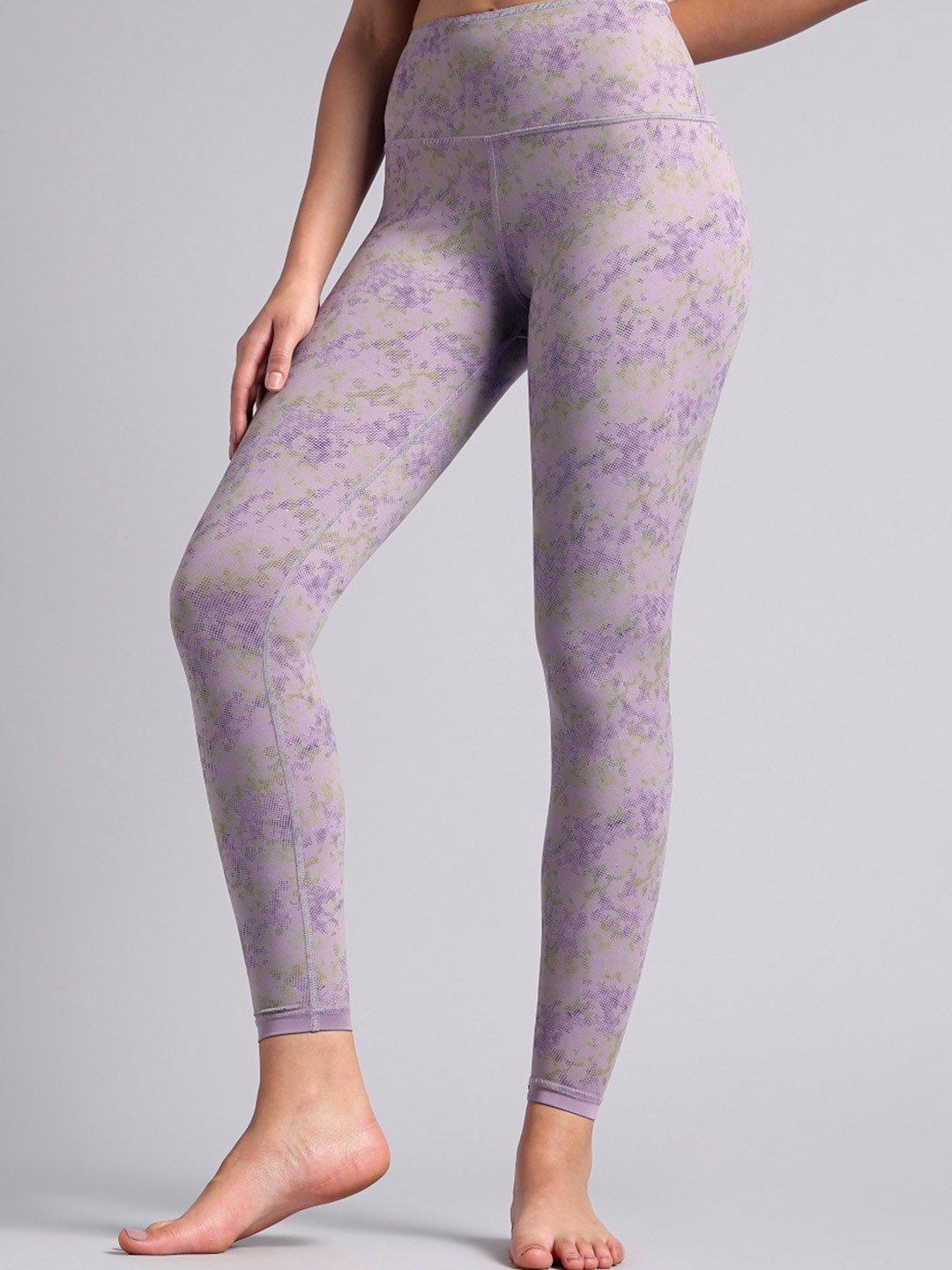 CULT Women Purple Yoga Reversible COMFlex Tights