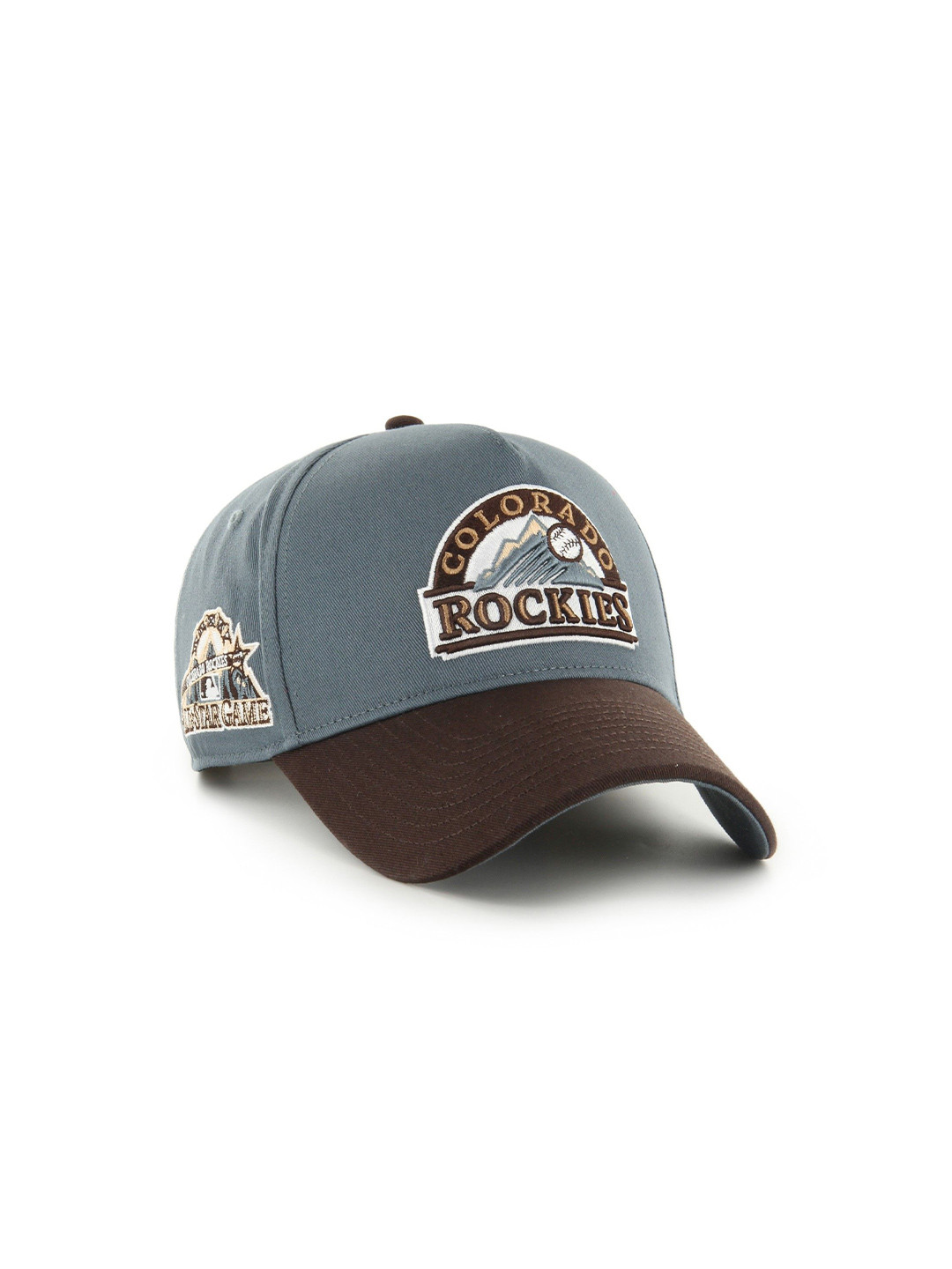 '47 Men Colorado Rockies Sure Shot TT Embroidered Cotton Baseball Cap