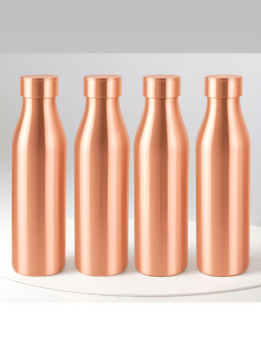 ANARO Copper-Toned 4 Pieces Water Bottles