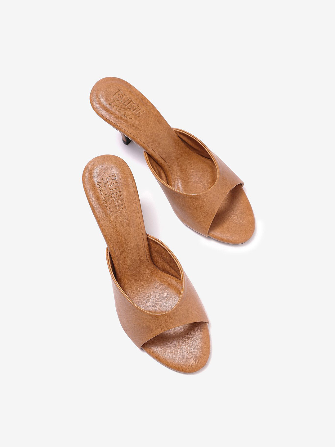 Pair ie Tales Women Leather Stiletto Heel Sandals