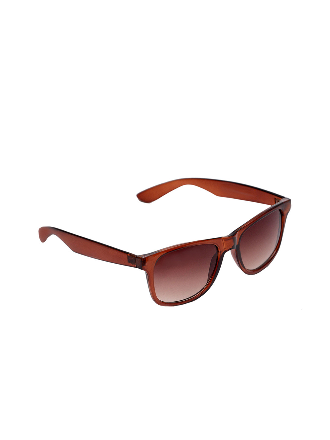 HIPE Men Brown Lens & Brown Wayfarer Sunglasses With UV Protected Lens Posh_Brown_9095