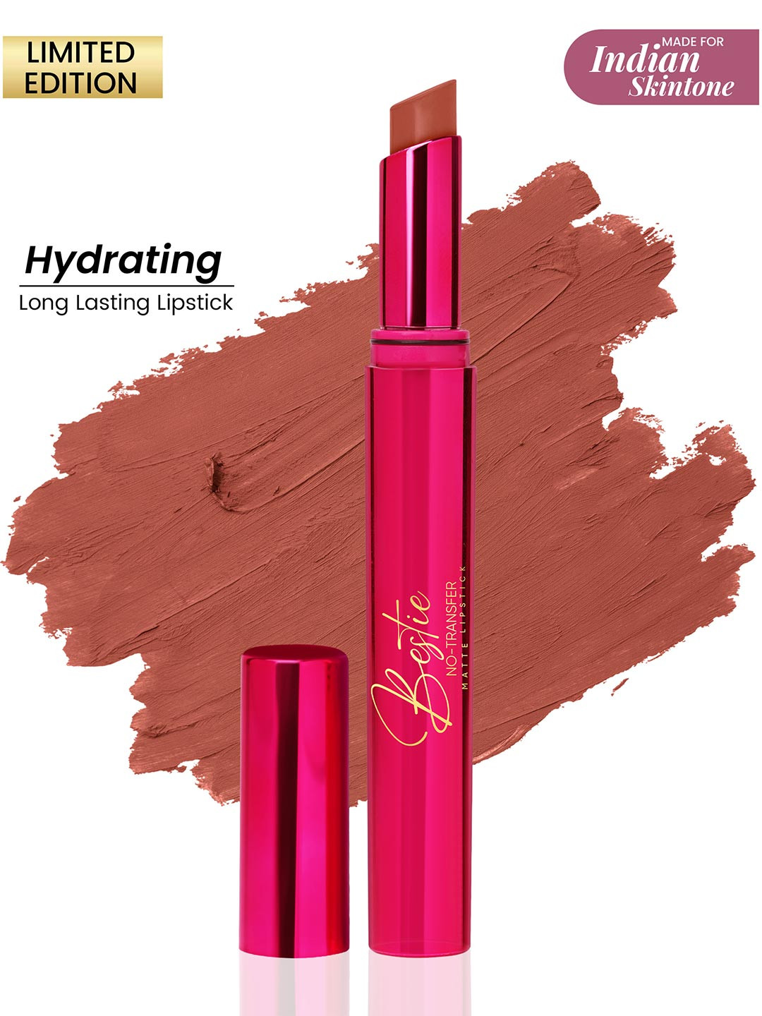 Parul Garg Bestie Non Transfer Matte Lipstick - 2 g - Sassy 06