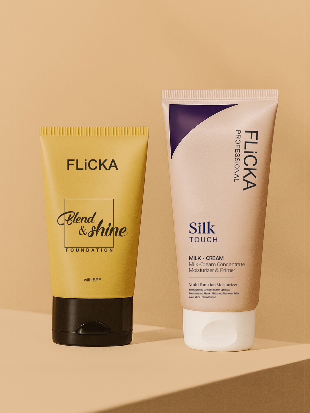 FLiCKA Set Of Foundation & Cream Primer - 30ml + 60g