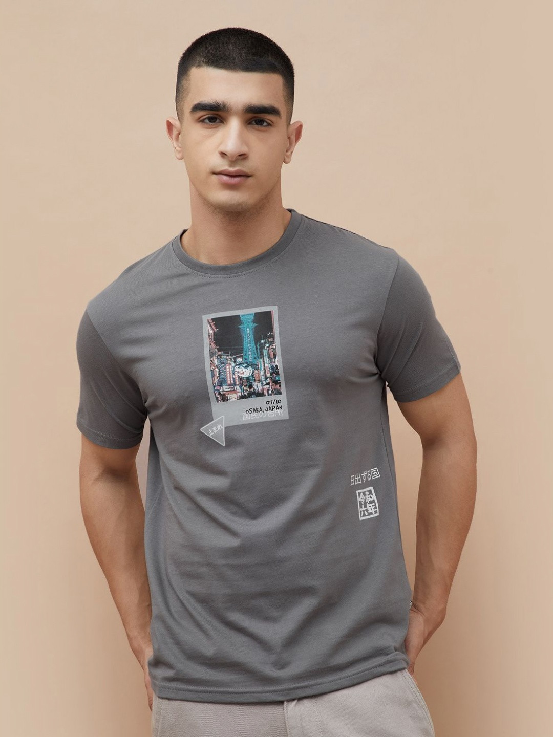 Fame Forever by Lifestyle Photographic Printed Cotton T-shirt