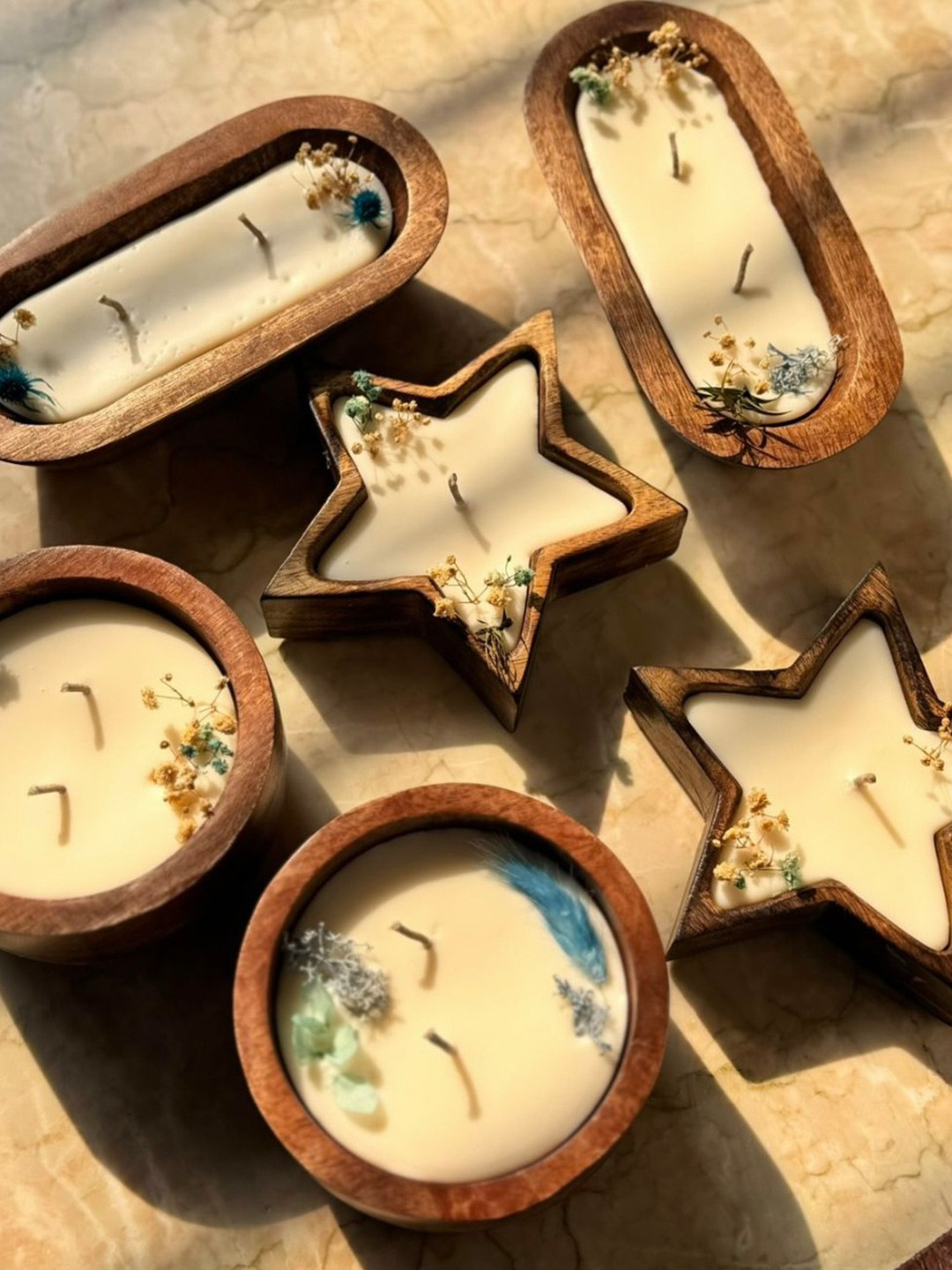 FLICKERS AND FLAME Multicoloured 1 pieces Jar Candle