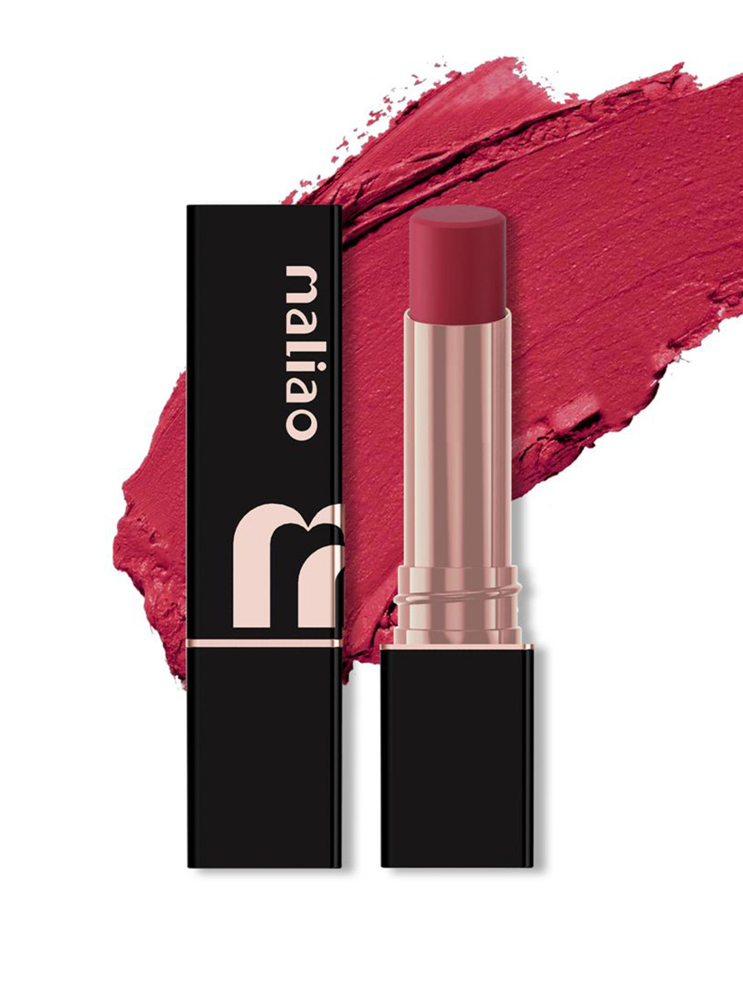 Maliao Super Non Transfer Matte Bullet Lipstick - 3.8 g - Rose Pink -18