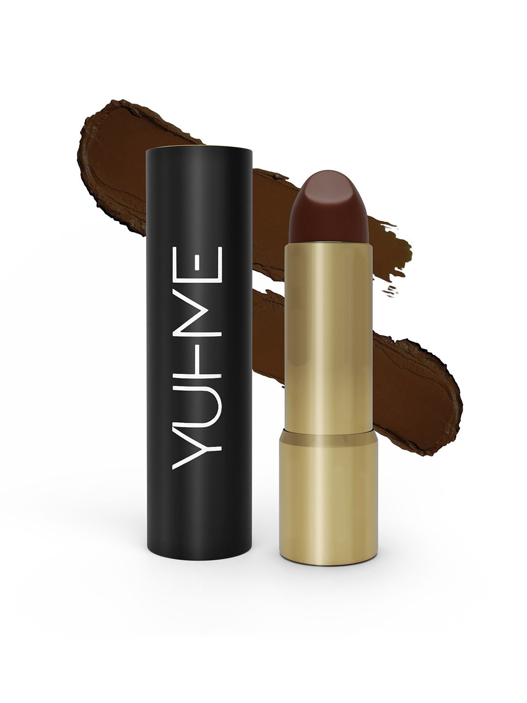 YUHME Moisturizing Full Coverage Creamy Matte Bullet Lipstick - 4.2 g - CM 12