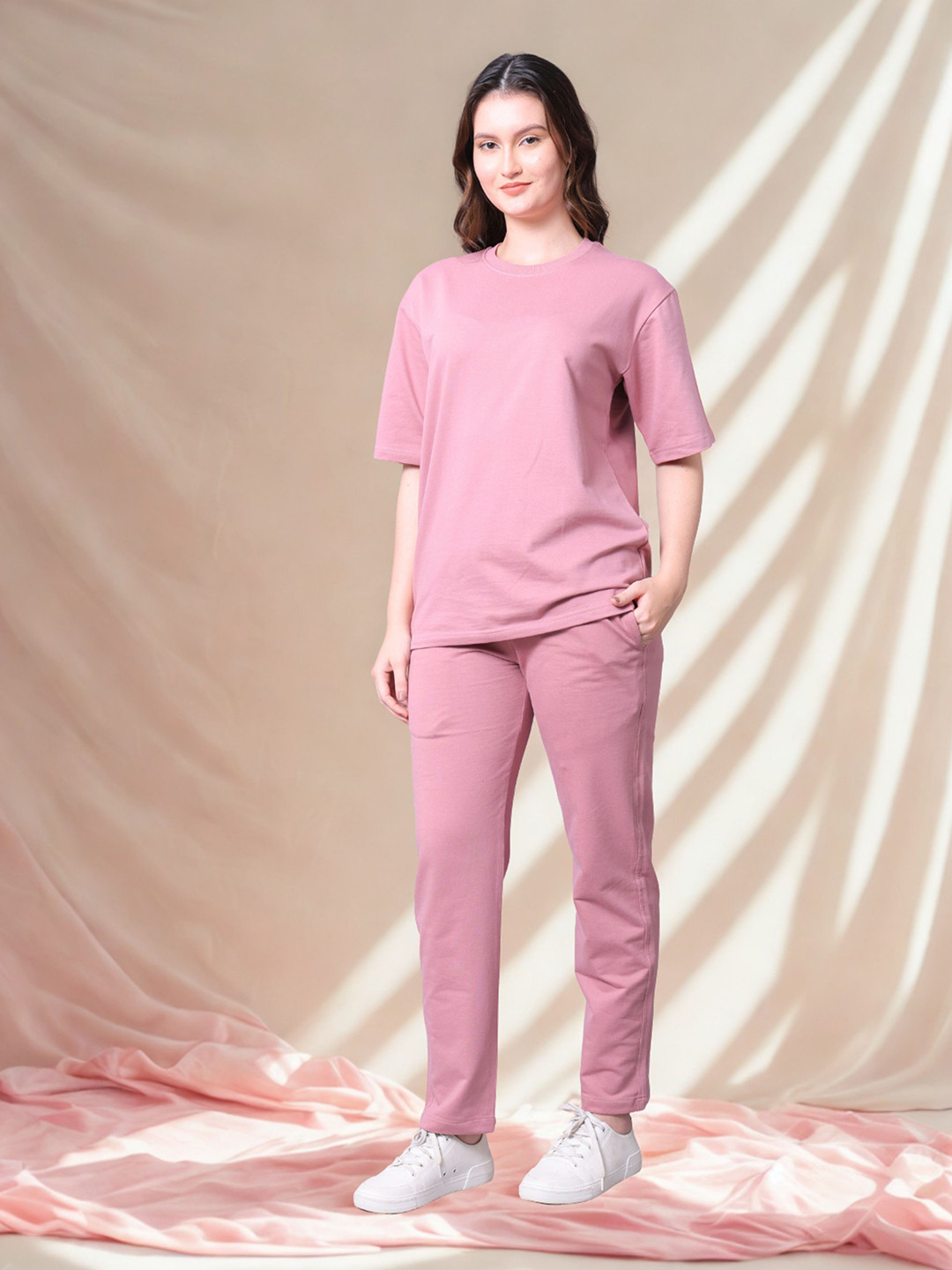 Lazy Lush T-Shirt & Track Pants Co-Ord Set