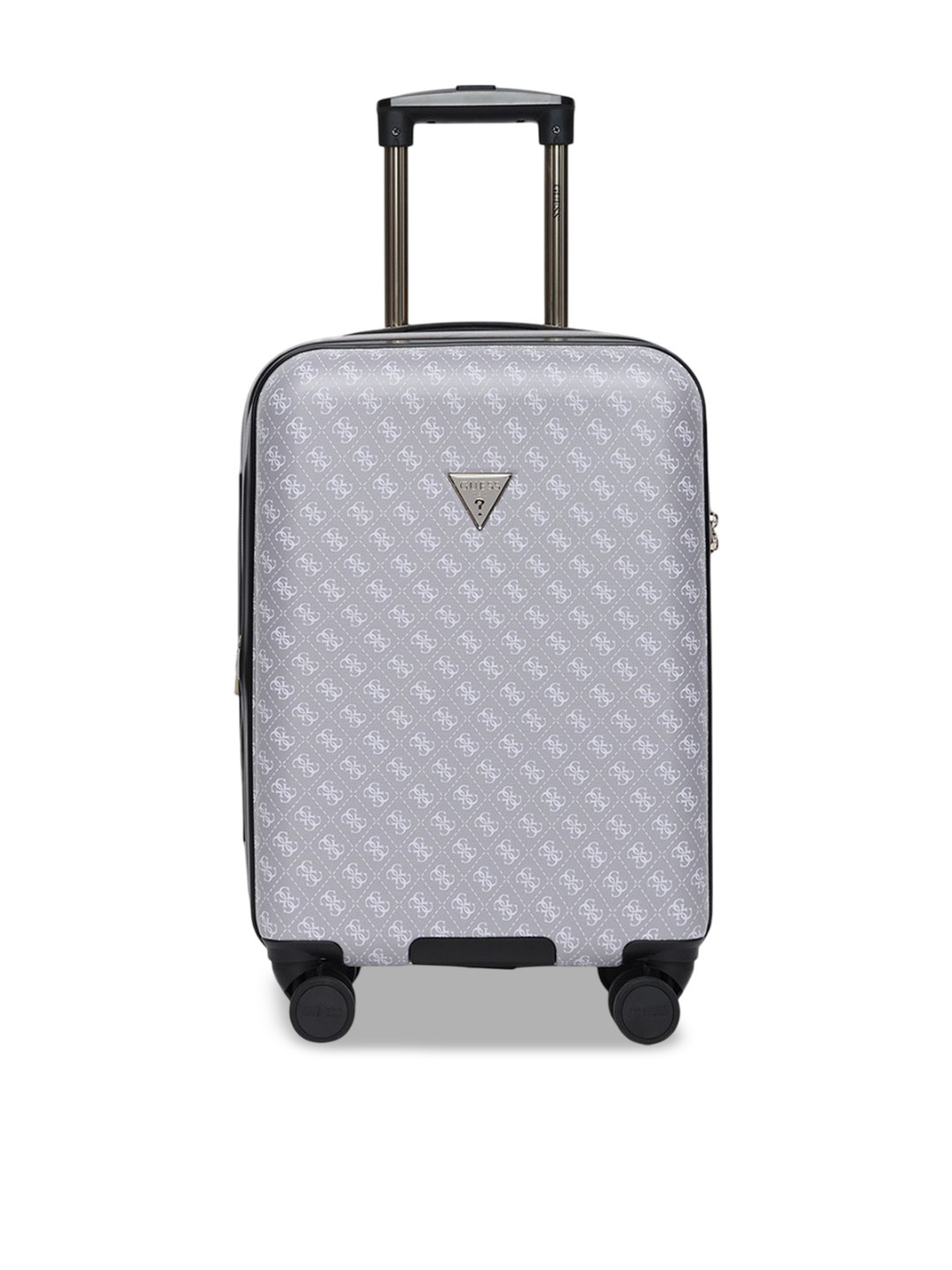 GUESS Lustre Printed Hard-Sided Water-Resistant Cabin Trolley Bag