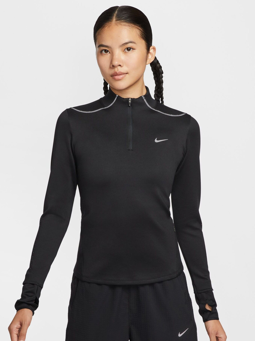 Nike Swift Women Therma-FIT ADV 1/4-Zip Running Top with Reflective Accents