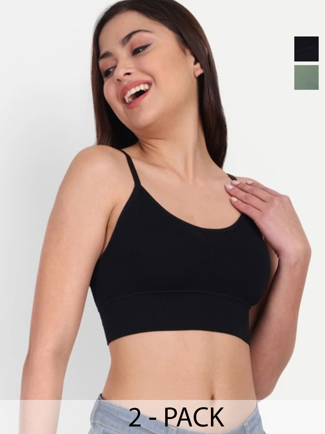 ZIBANO Bra Full Coverage Lightly Padded