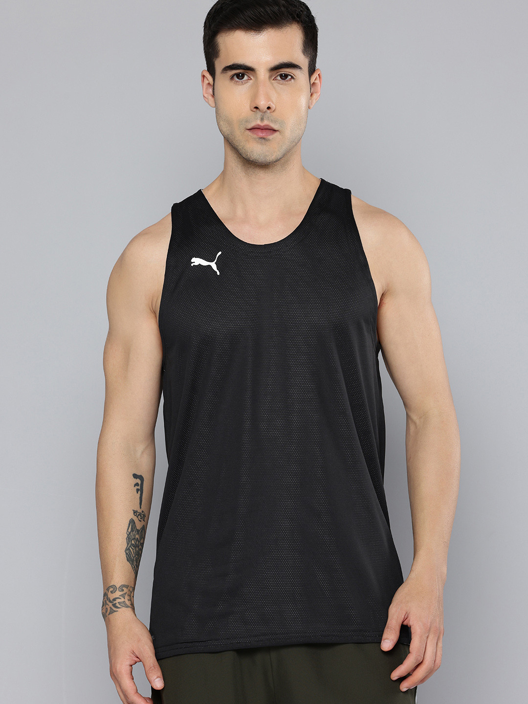 Puma TeamJAWS DryCELL Moisture Wicking Reversible Basketball Jersey