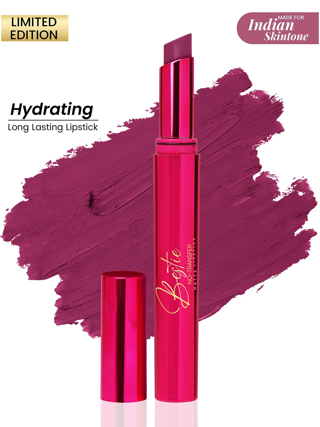 Parul Garg Bestie No-Transfer Matte Lipstick - 2 g - 2 g - Bae 04
