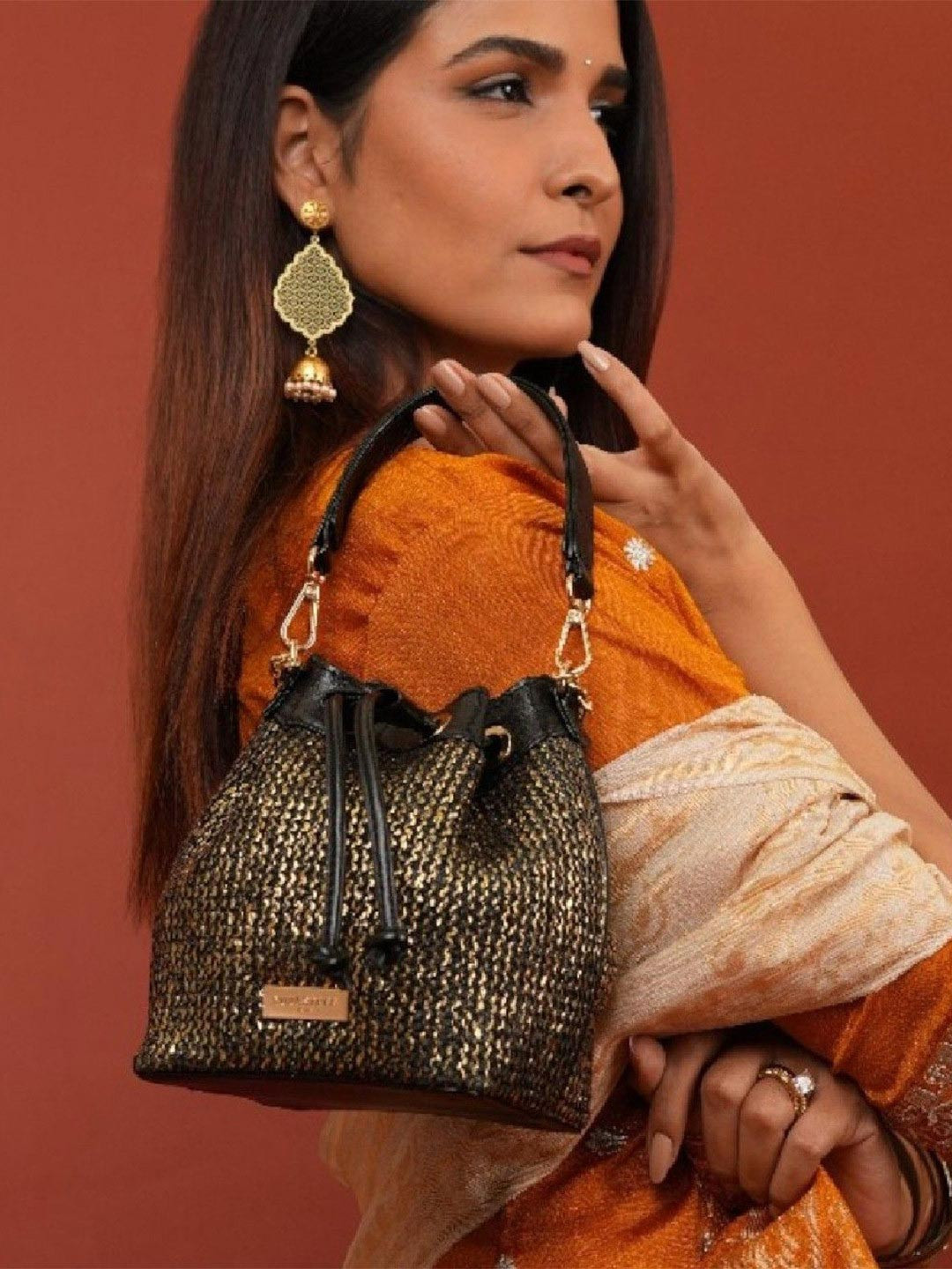 YUVA STREE Women Embellished Potli Purse Clutch