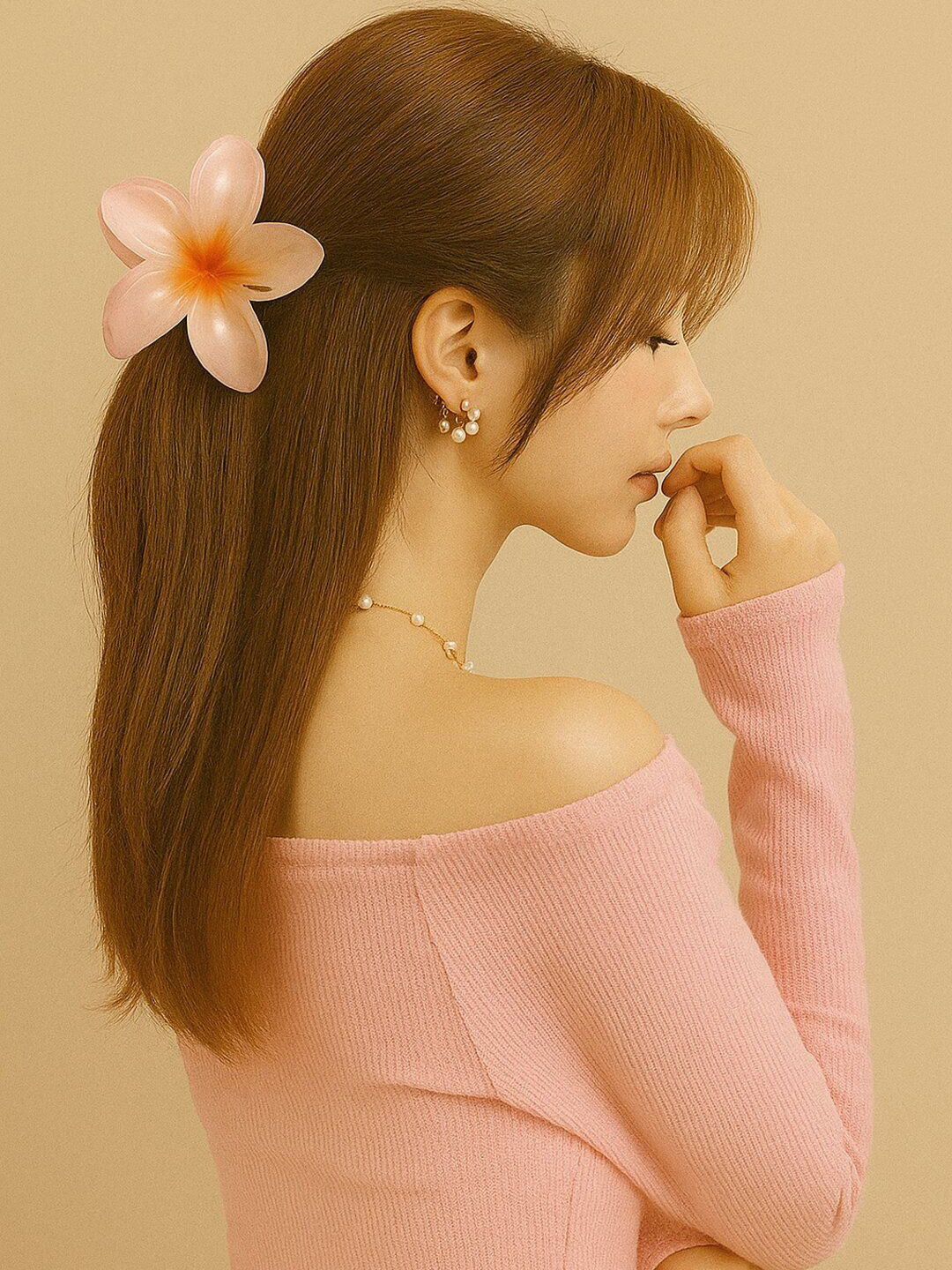 Haute Handles Flower Hair Claw