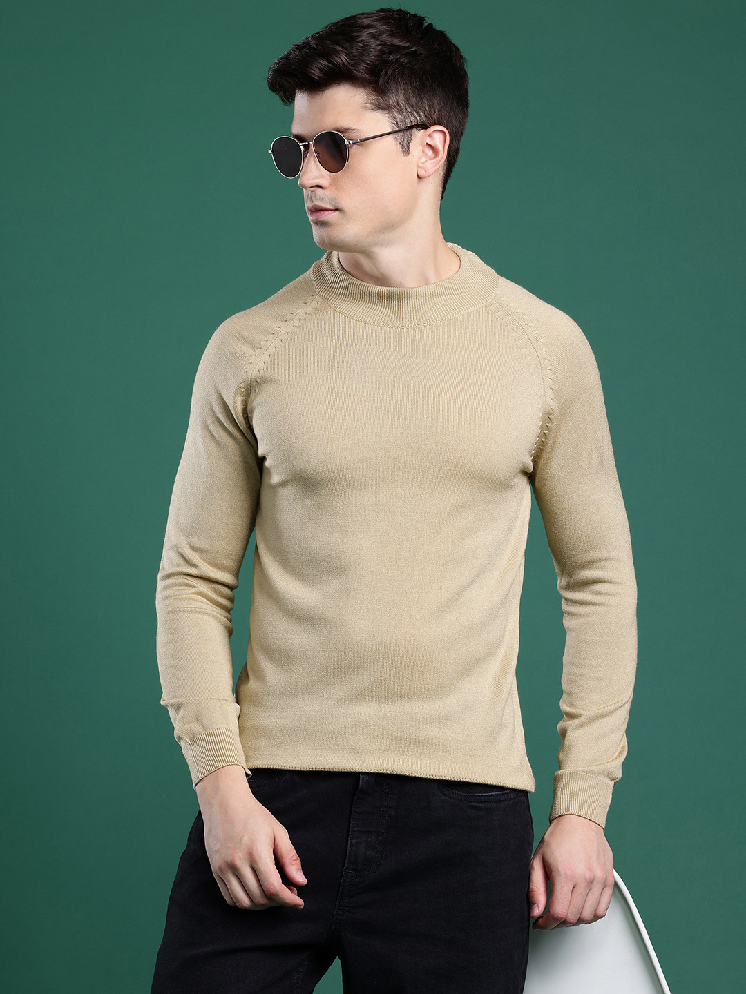 Cayman Round Neck Woollen Pullover
