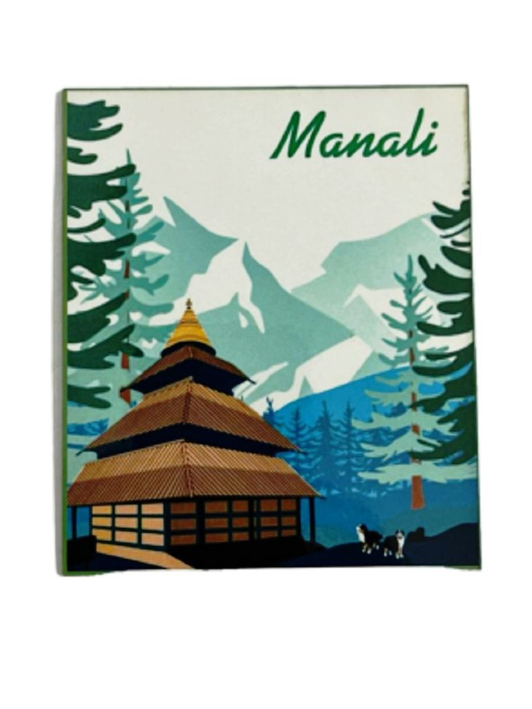 numeroastro MDF Wood  Magnetic Sticker Fridge Decorative Magnets