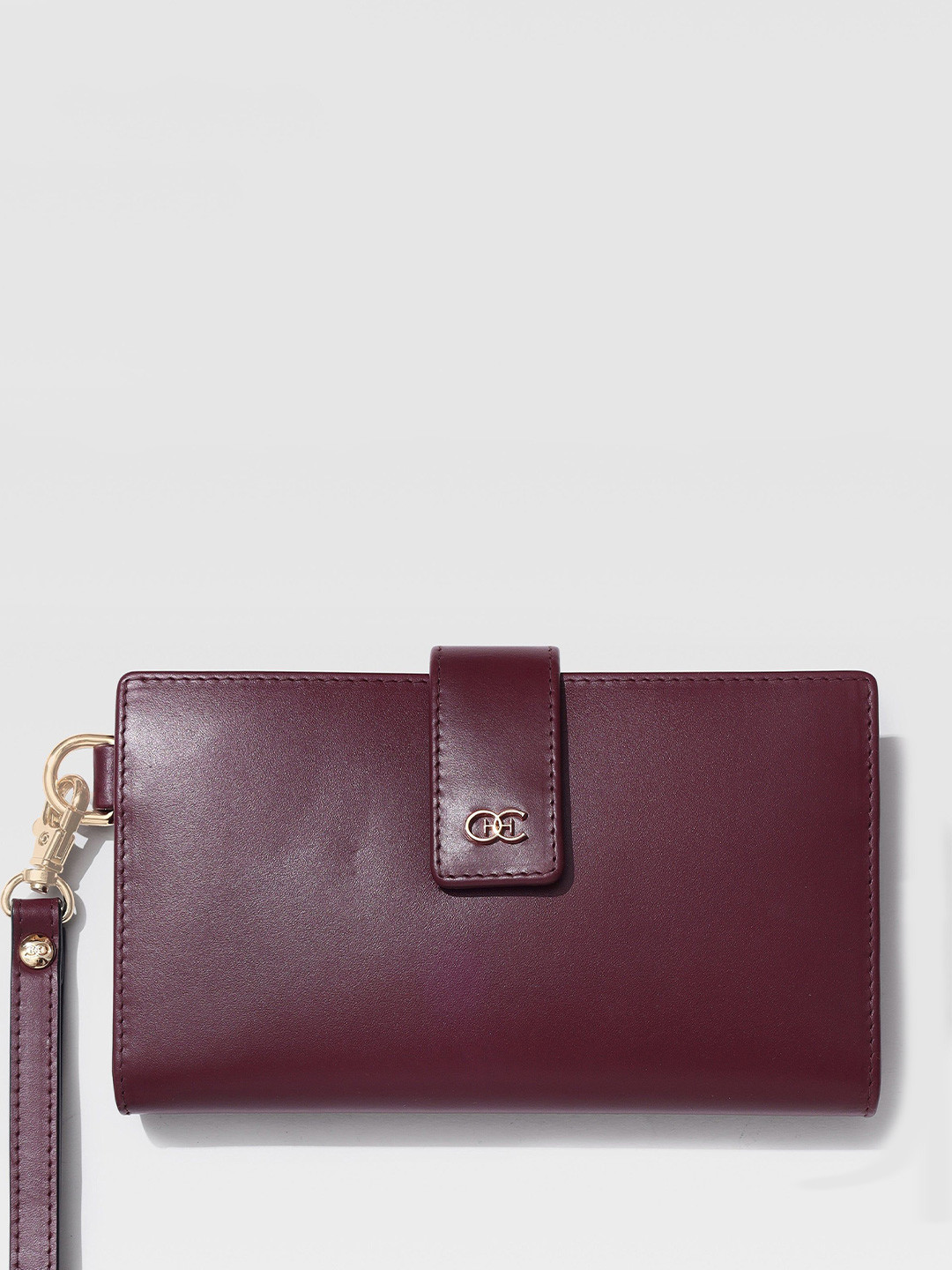 Hoche Paris Women Leather Two Fold Wallet