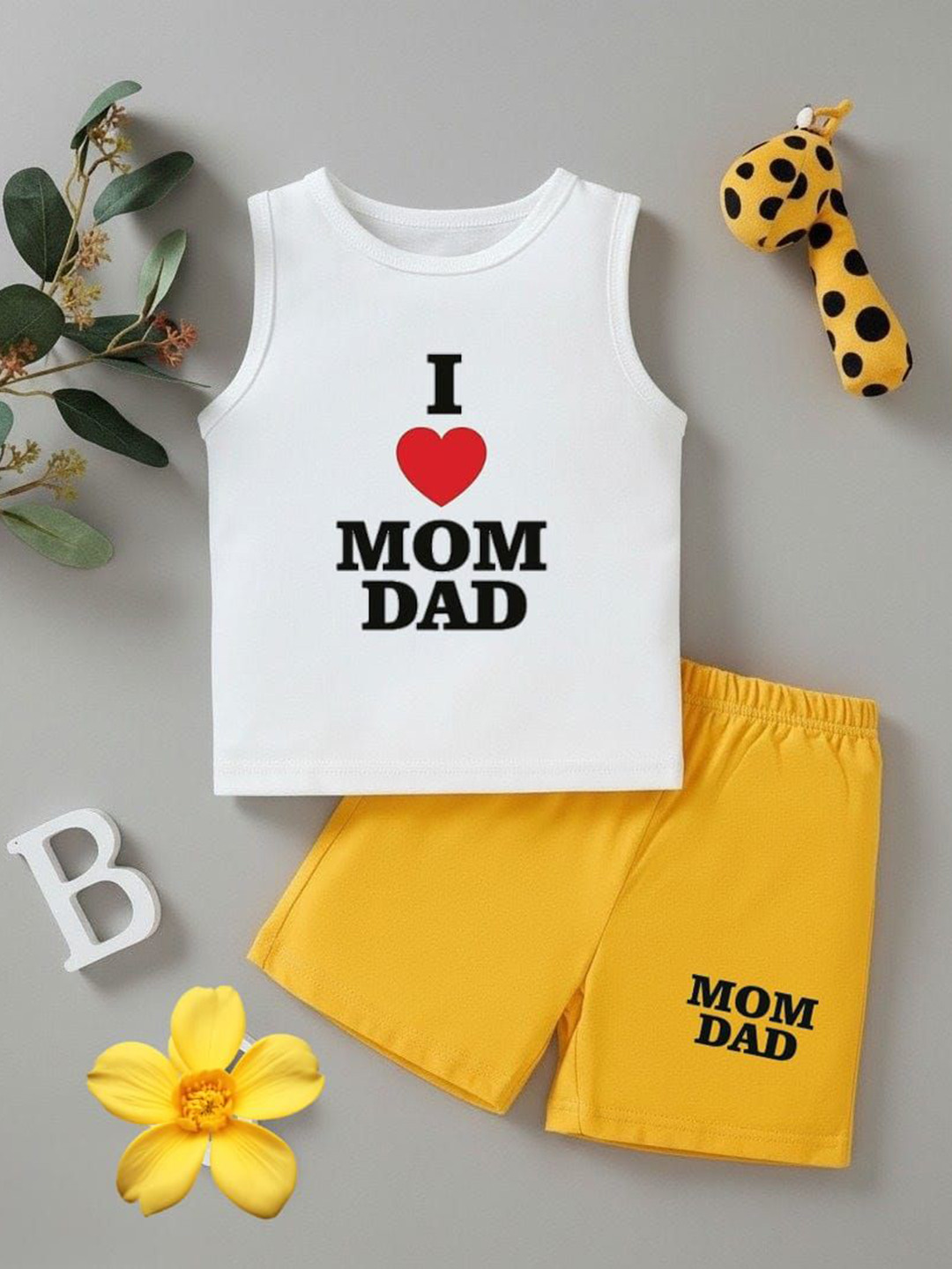 JIM FASHION Kids Top with Shorts Clothing Set