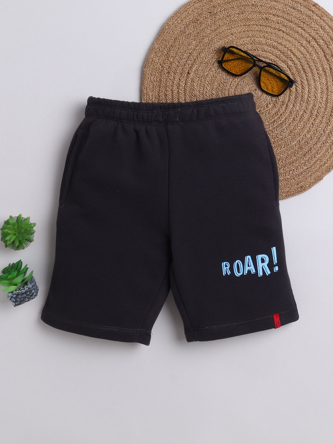 Tiny Toonzzz Boys Roar Print Shorts