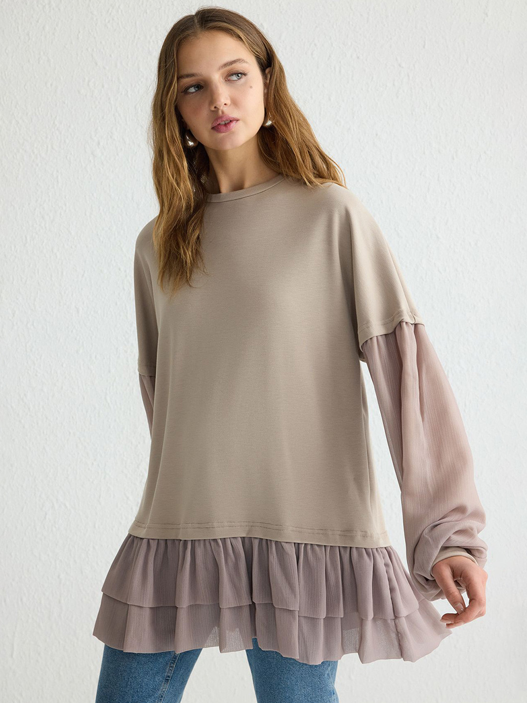 Trendyol Boat Neck Tunic