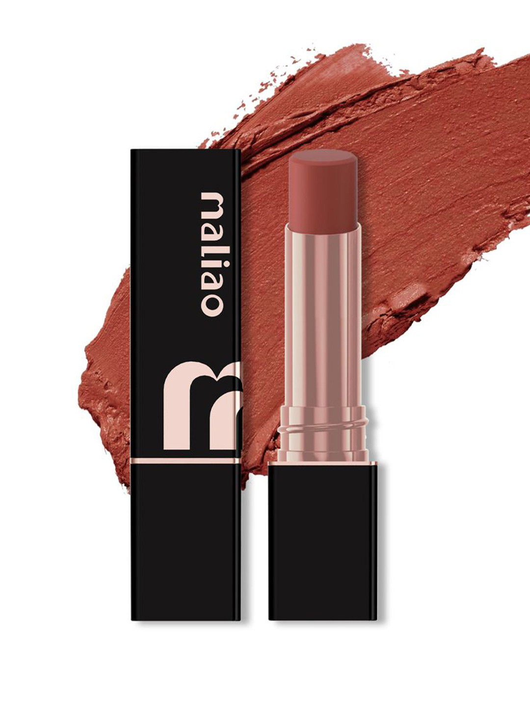 Maliao Super Non Transfer Matte Bullet Lipstick - 3.8 g - Apricot - 10