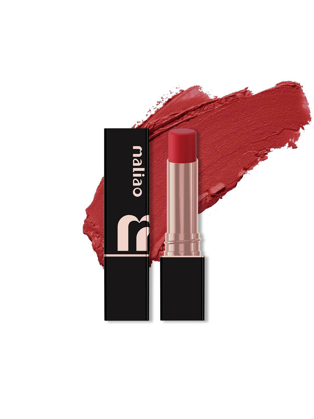 Maliao Super Non Transfer Matte Bullet Lipstick - 3.8 g - Regal Red -01