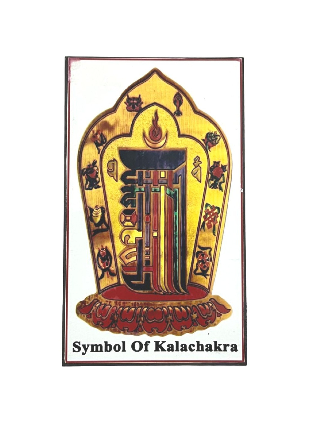 numeroastro Kalachakra Fridge Magnetic Sticker