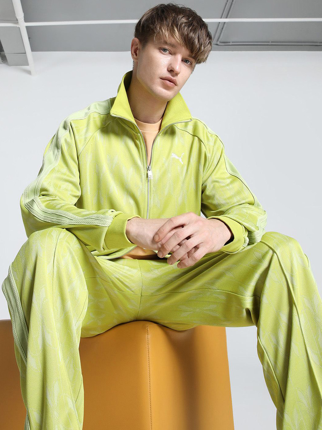 Puma Men The NeverWorn V T7 Relaxed Fit Track Jacket