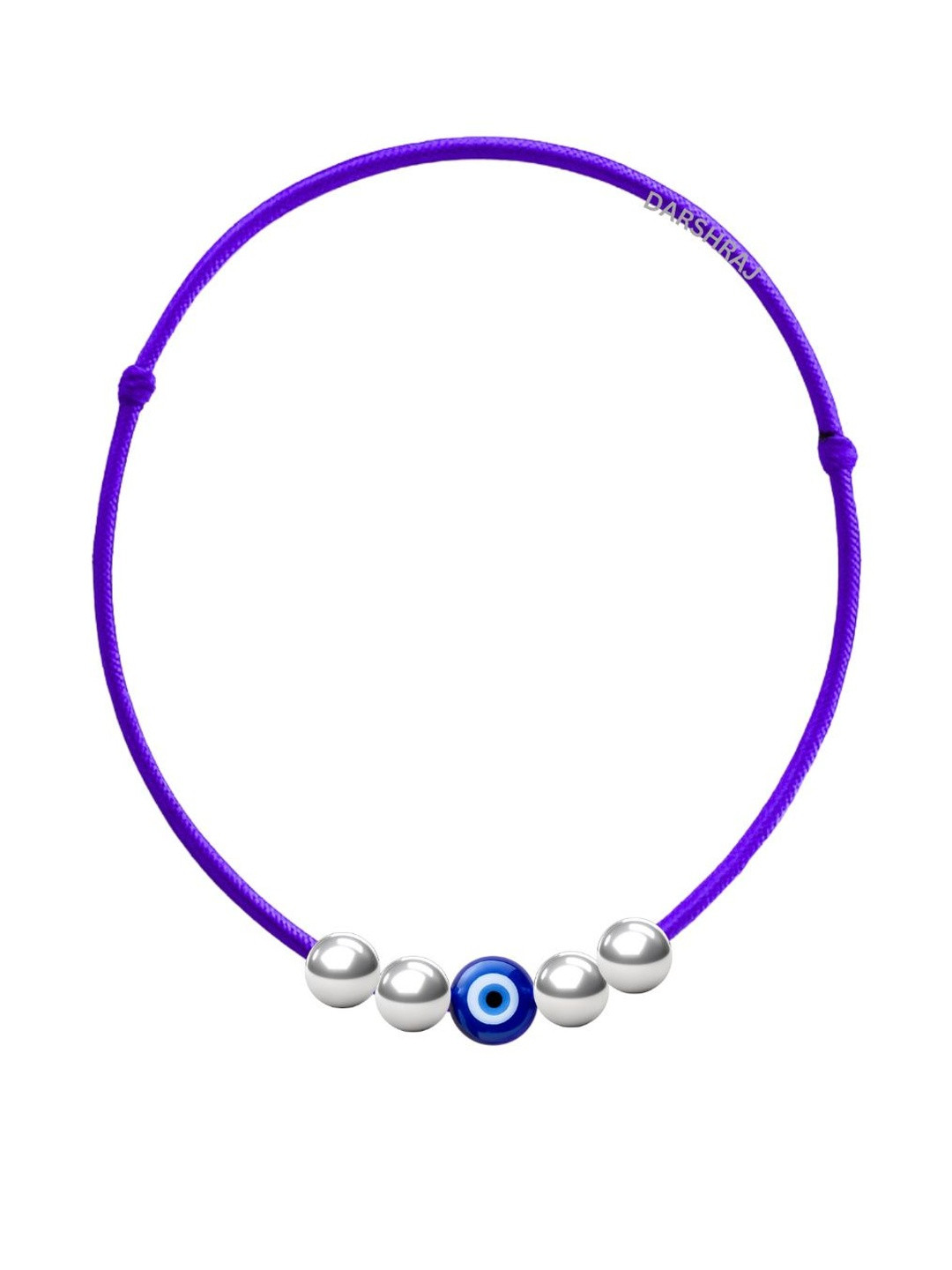 Darshraj Women Spring Ring Sterling Silver Handcrafted Anklet