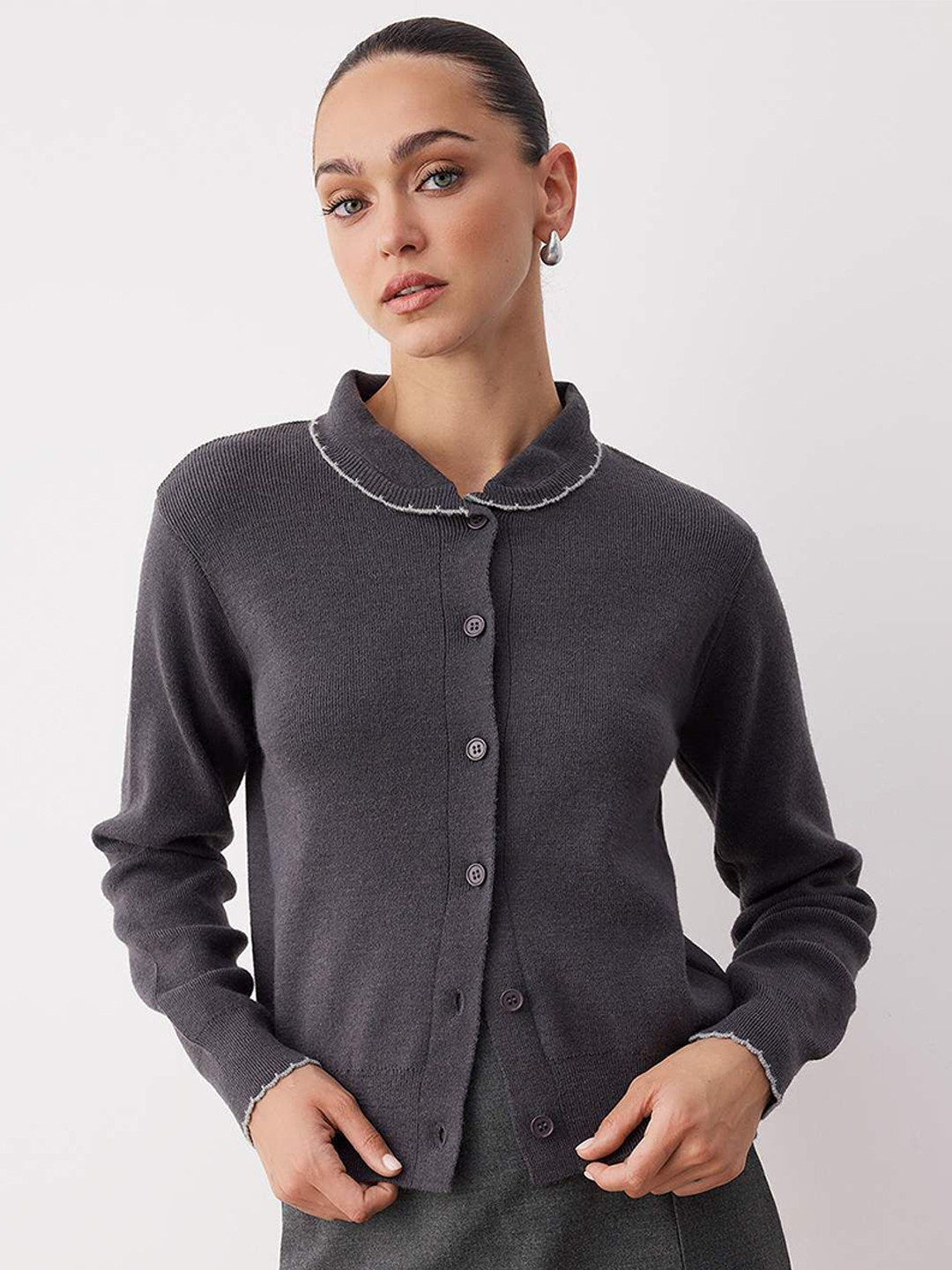 Trendyol Peter Pan Collar Cardigan