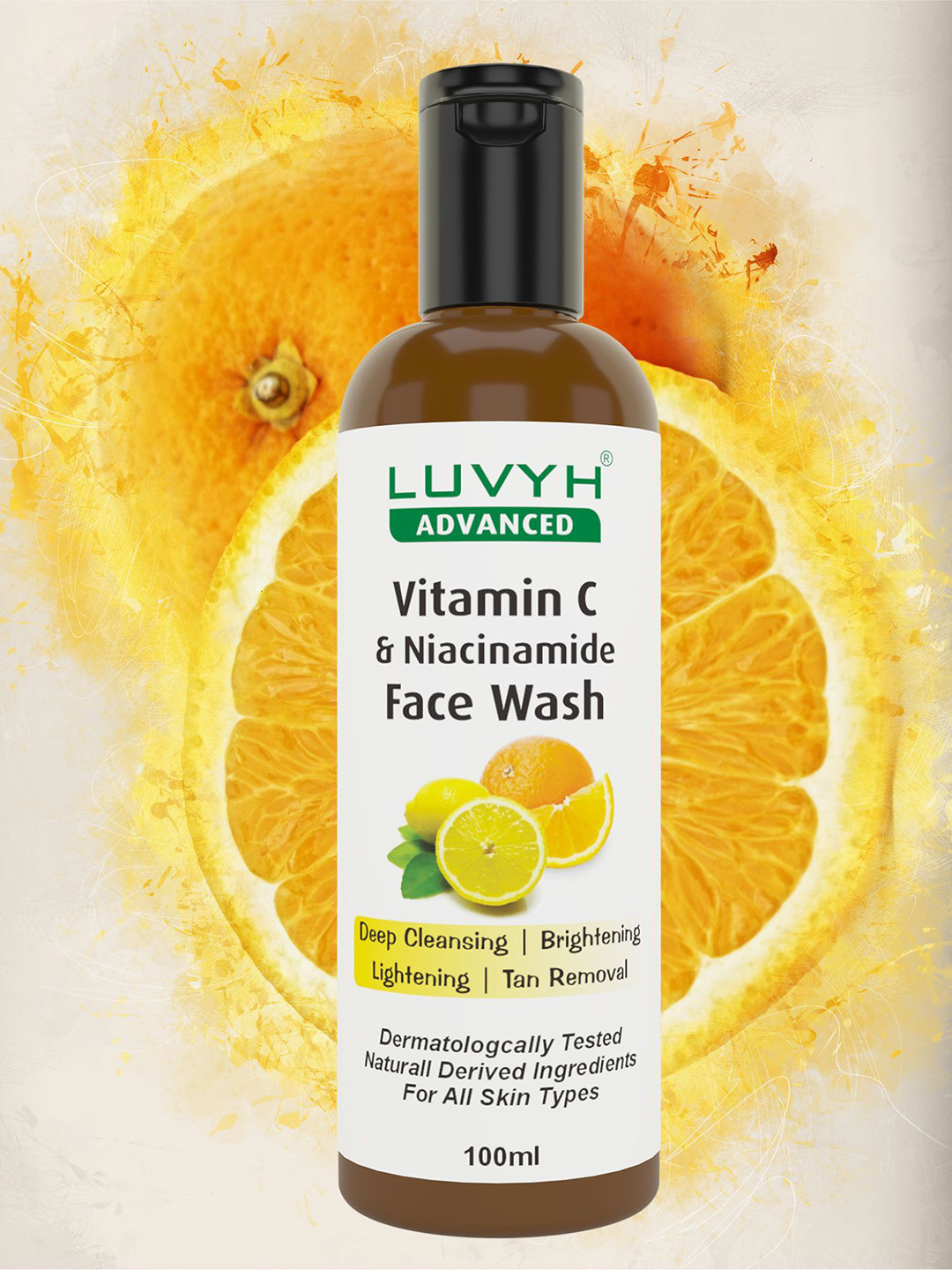 LUVYH Vitamin C & Niacinamide Face Wash - 100ml