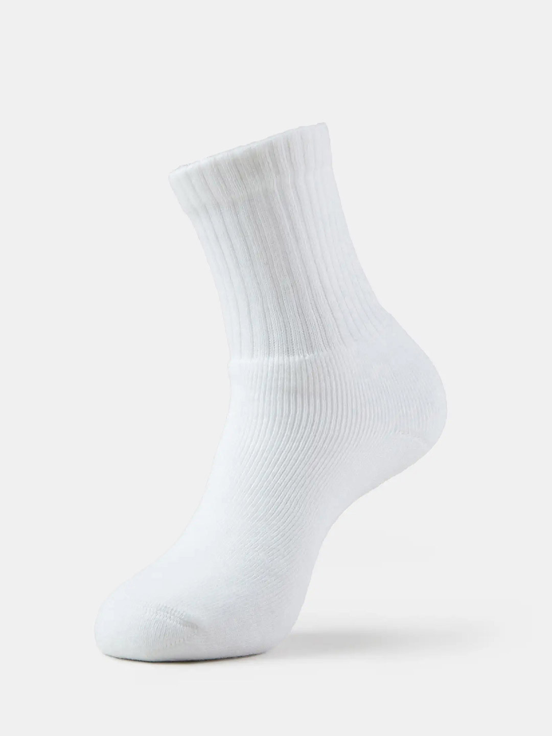 Jockey Men Compact Cotton Terry Crew Length Socks With StayFresh Treatment - 7030