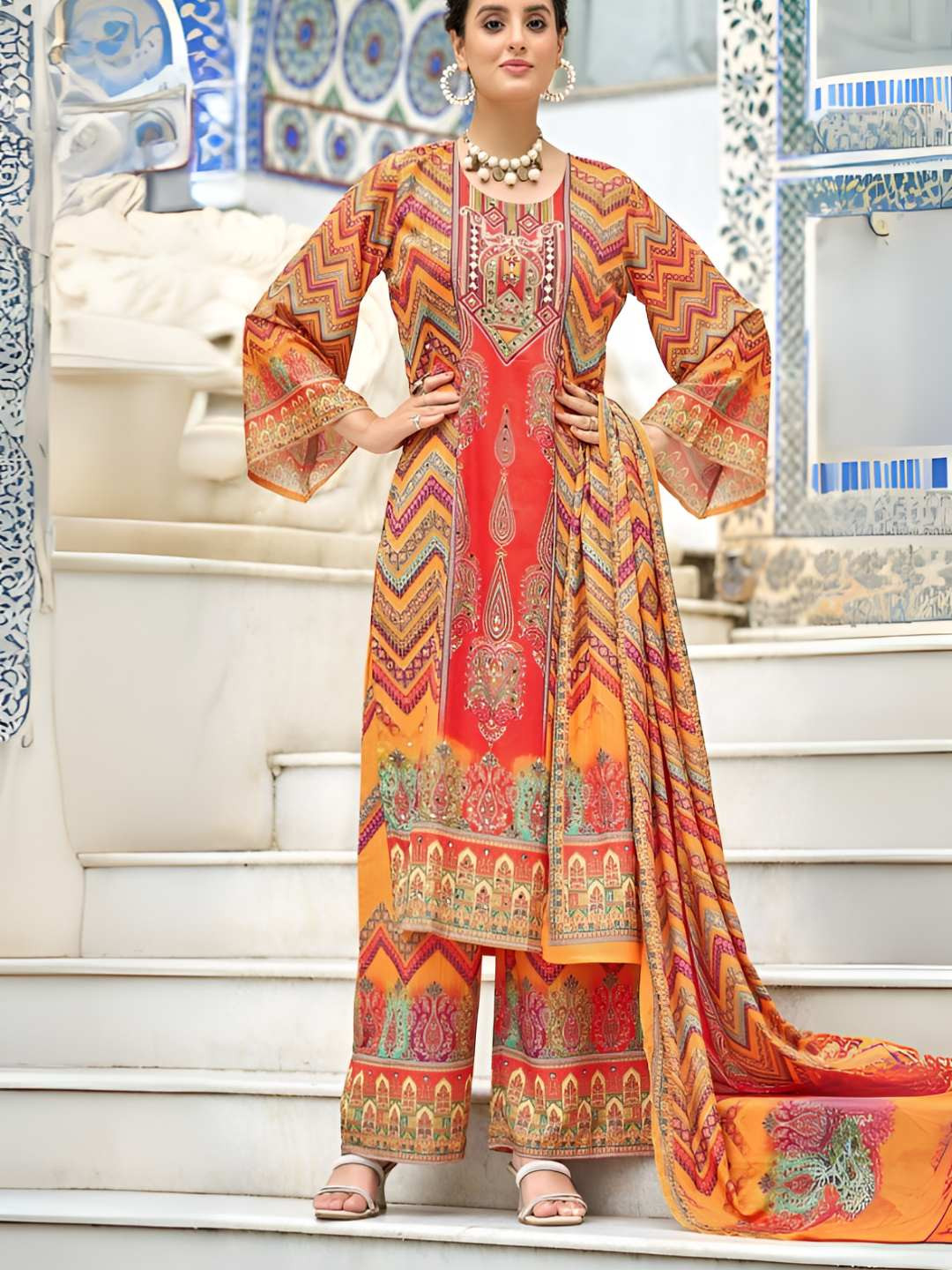 AUTUMN LANE Women Morni Amber Full Work Suit Set