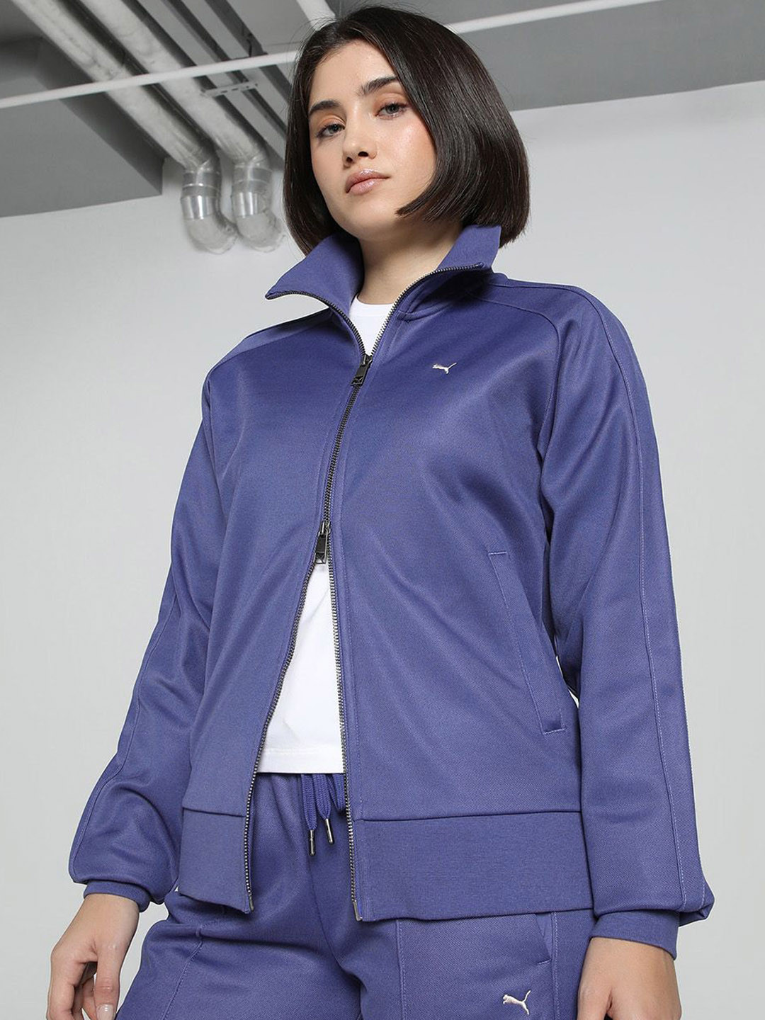 Puma Women T7 Relaxed Fit Track Jacket