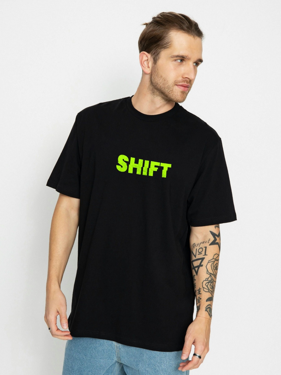 The Youth Mantra Men Typography Printed Round Neck Cotton Oversized Cotton T-shirt