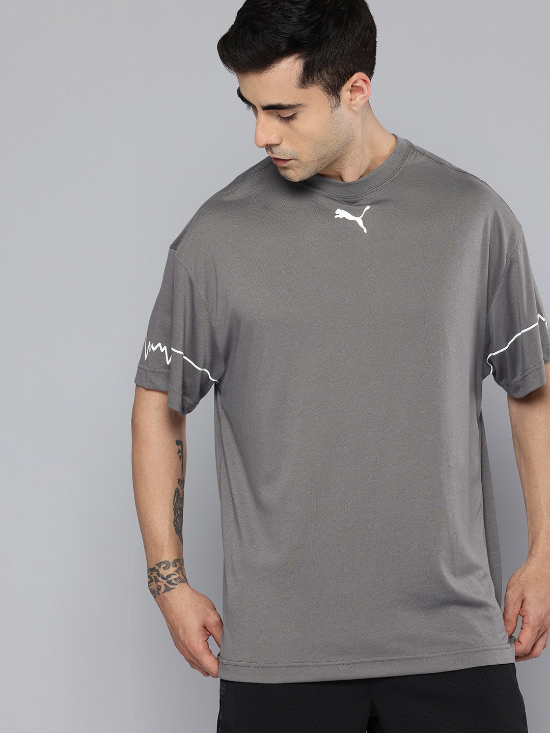 Puma TeamJAWS Post Game Oversized Basketball T-shirt