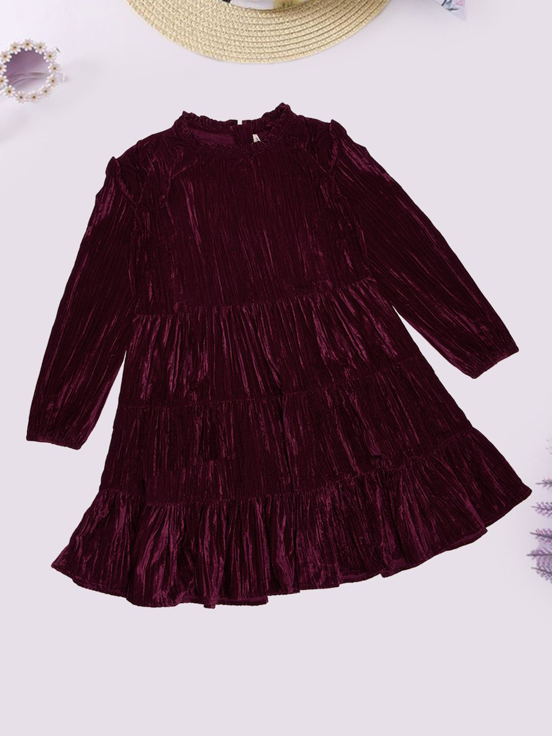 Pantaloons Junior Girls Fit & Flare Knee Length Dress