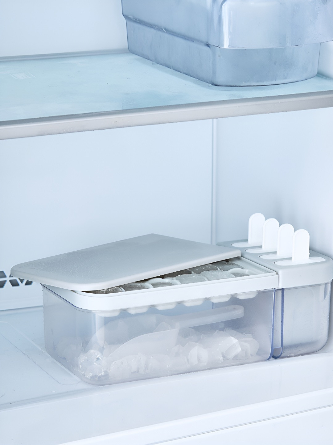 Home Centre Grey Ice Moulds