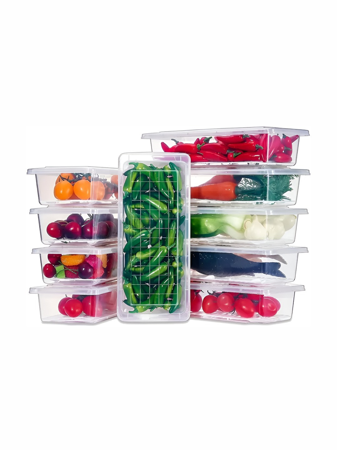 STARDOT White Fridge Container