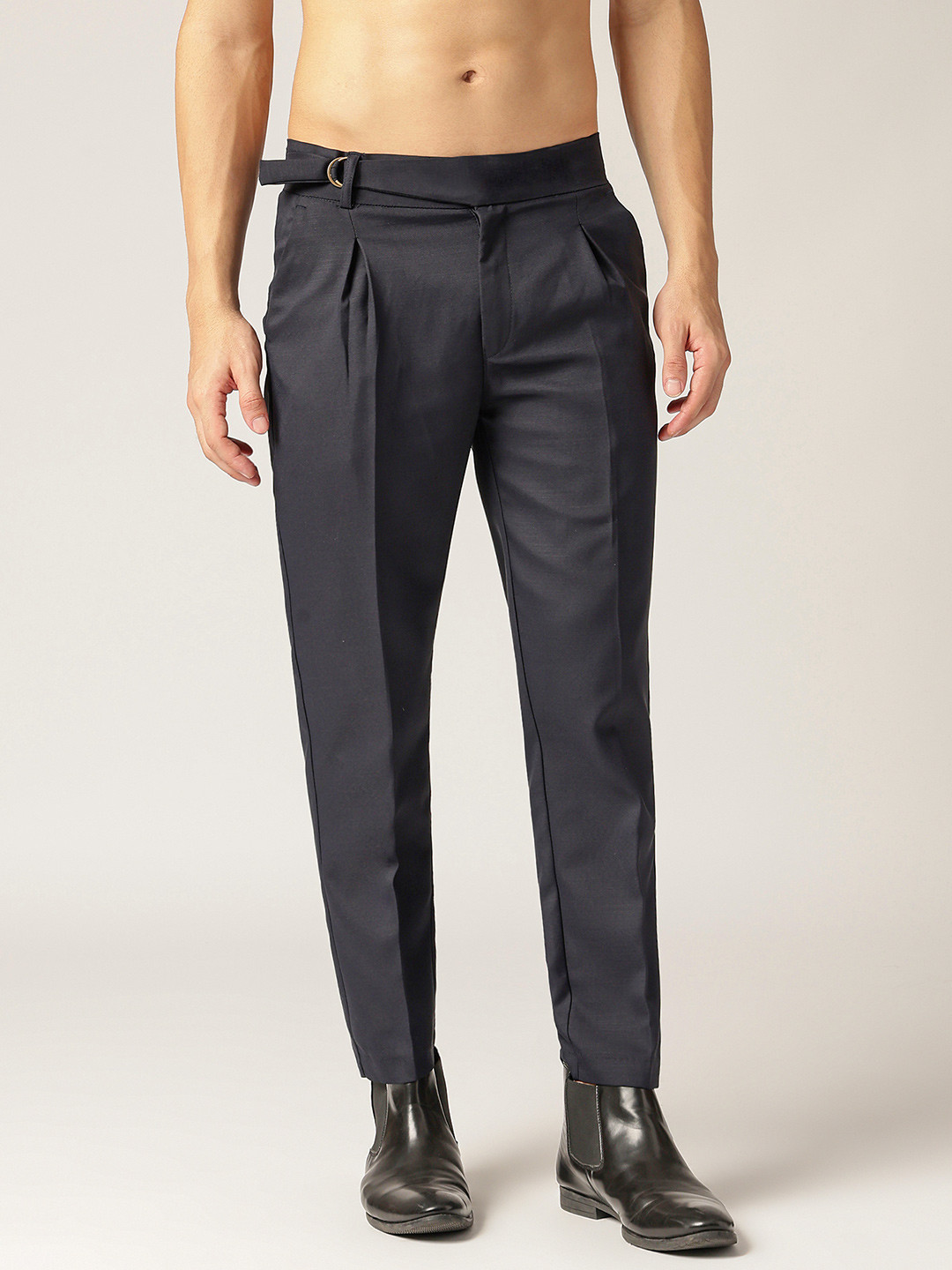 DENNISON Adjustable Fastening Neapolitan Casual Trouser