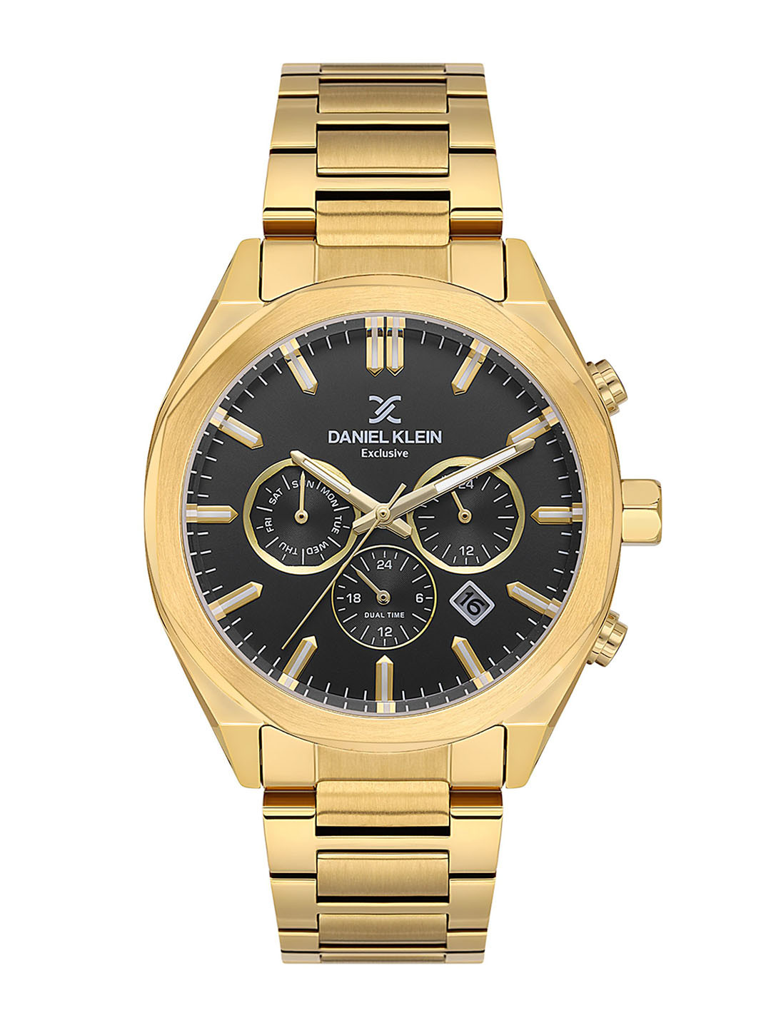 Daniel Klein Men Bracelet Style Straps Analogue Automatic Watch DK.1.14064-5_N