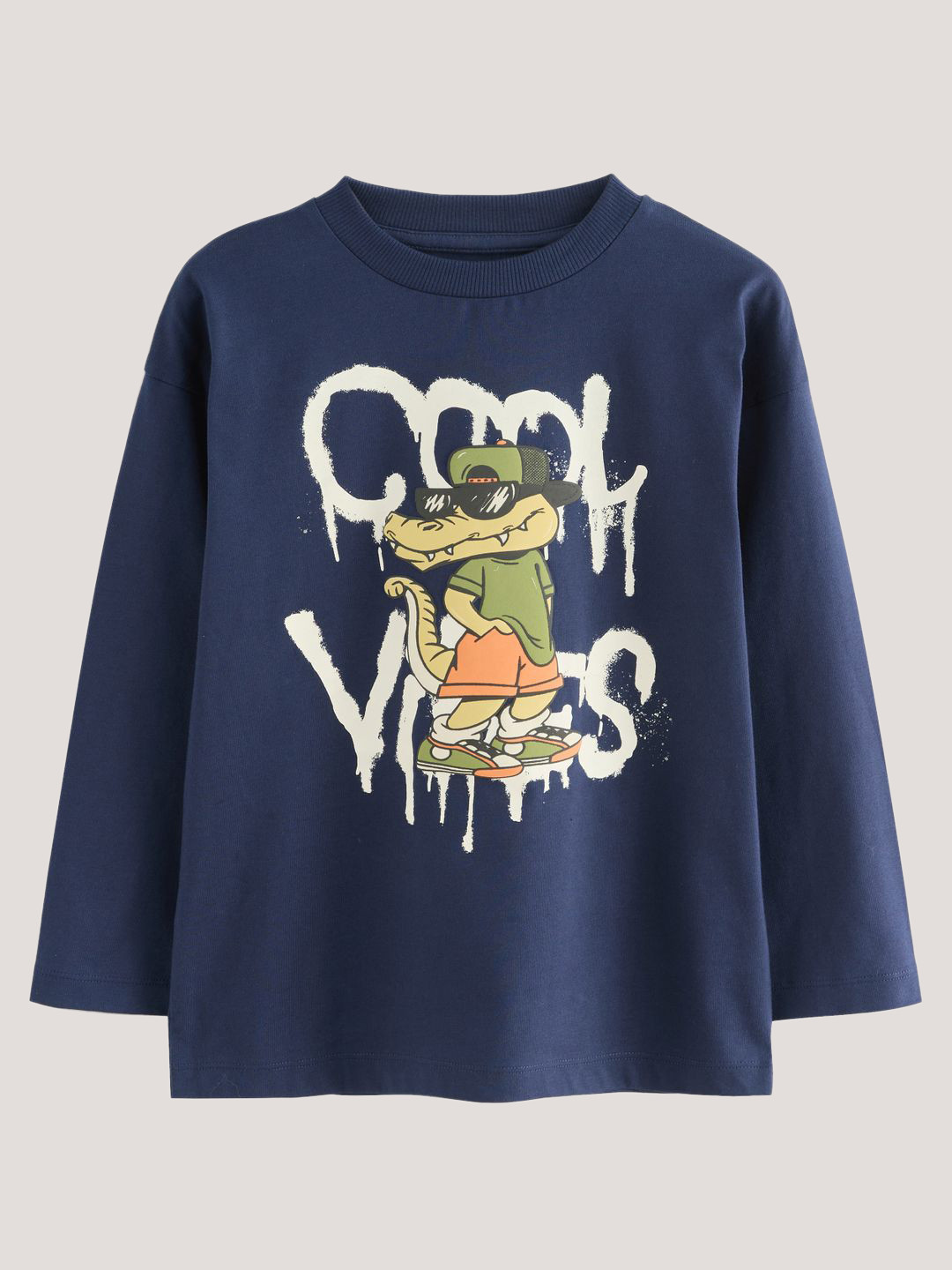 NEXT Boys Printed Pure Cotton T-shirt