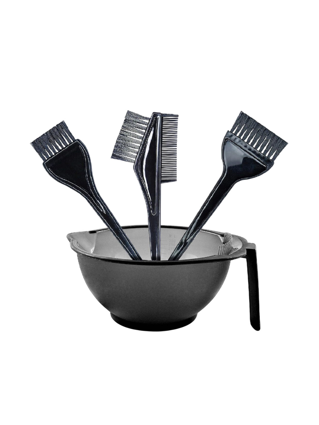 Adbeni Set Of 4 Hair Color Mixing Bowl & Hair Dye Brushes