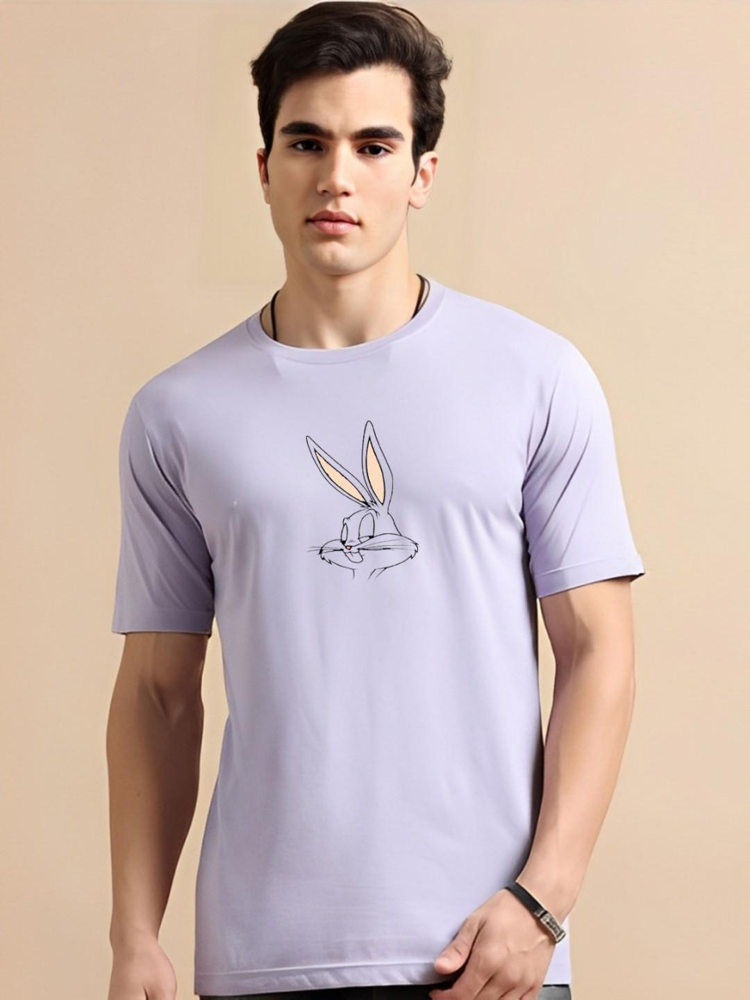 Kasendra Bugs Bunny Graphic Printed T-shirt