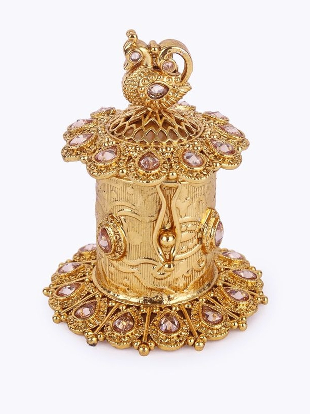 Saloni Fashion Jewellery Gold Plated Sindoor Box