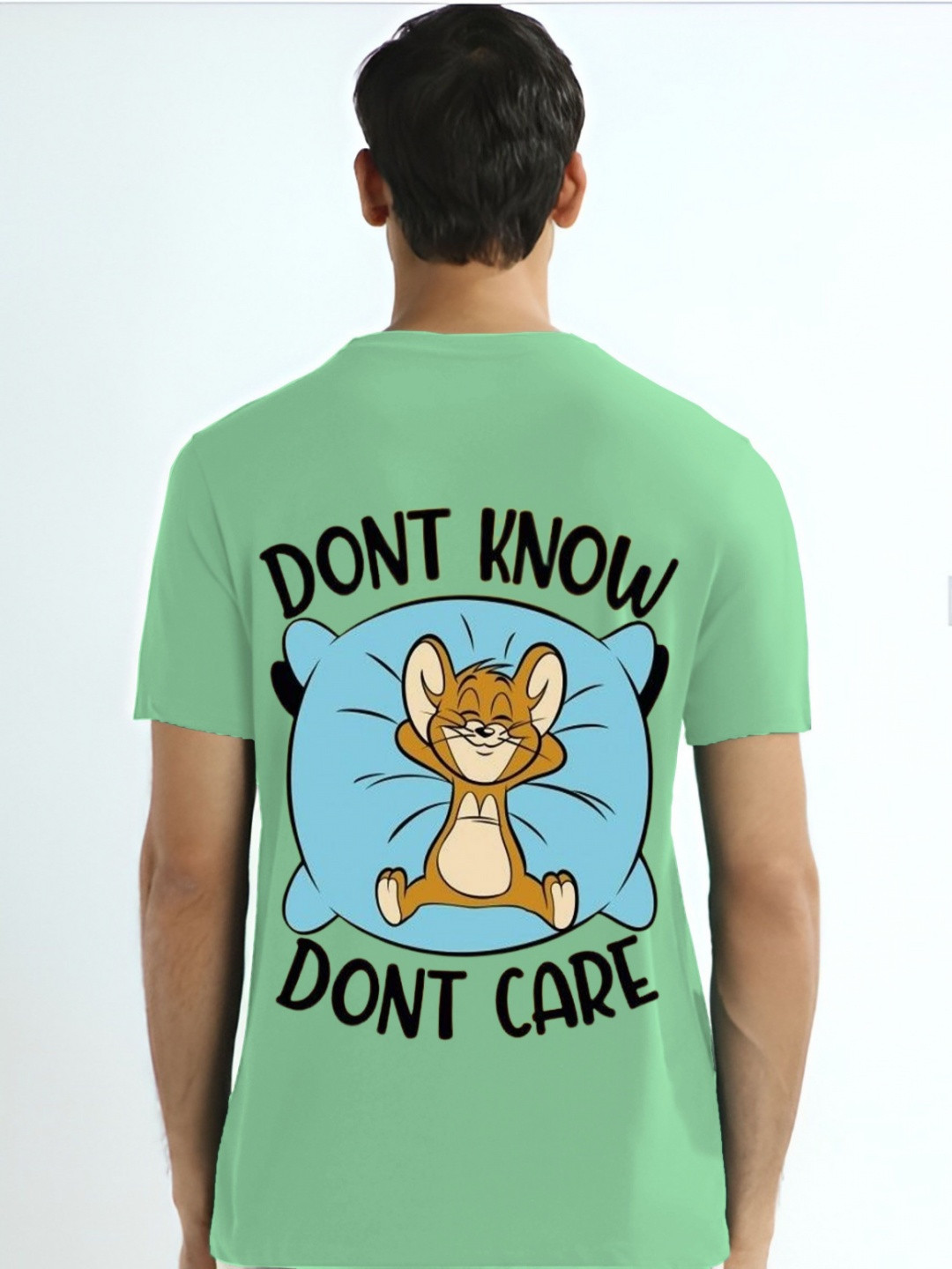 Parona Jerry Humour and Comic Graphic Printed T-shirt