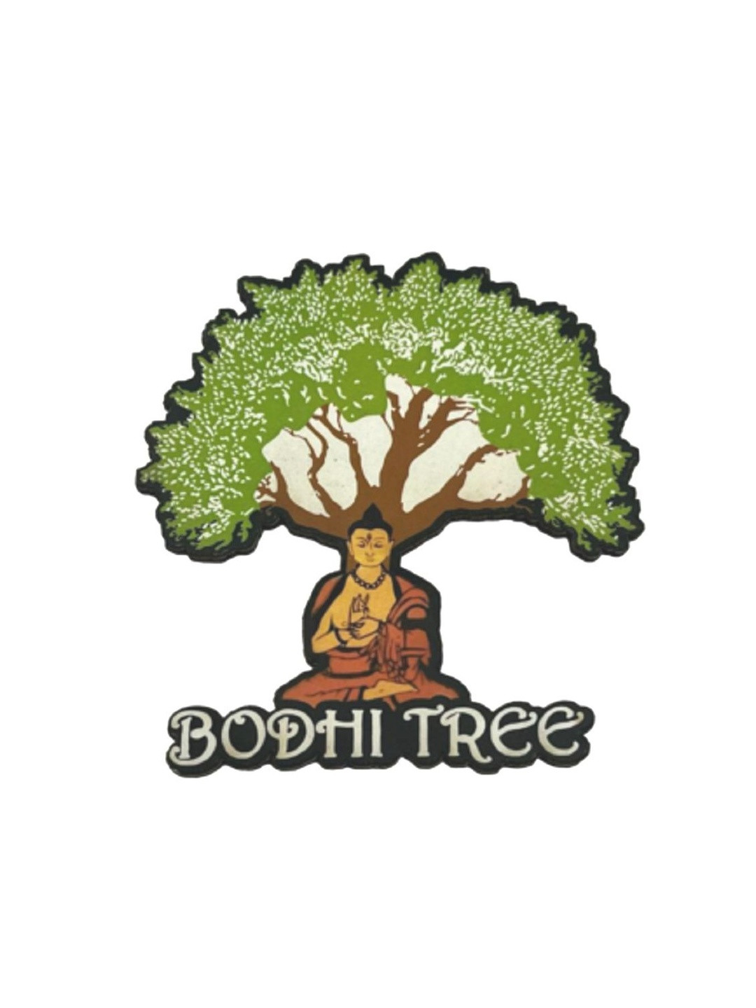 numeroastro Bodhi Tree Fridge Magnet in MDF Wood